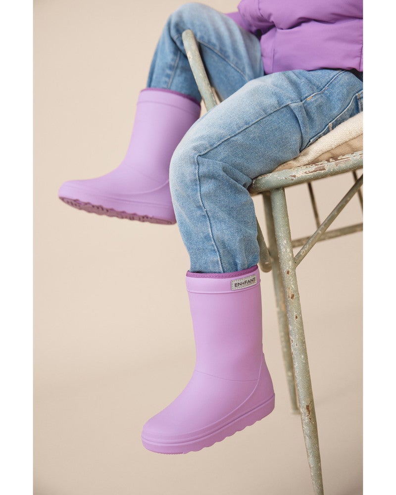 Thermo Boots Solid Paars Thermo Boots Solid Paars