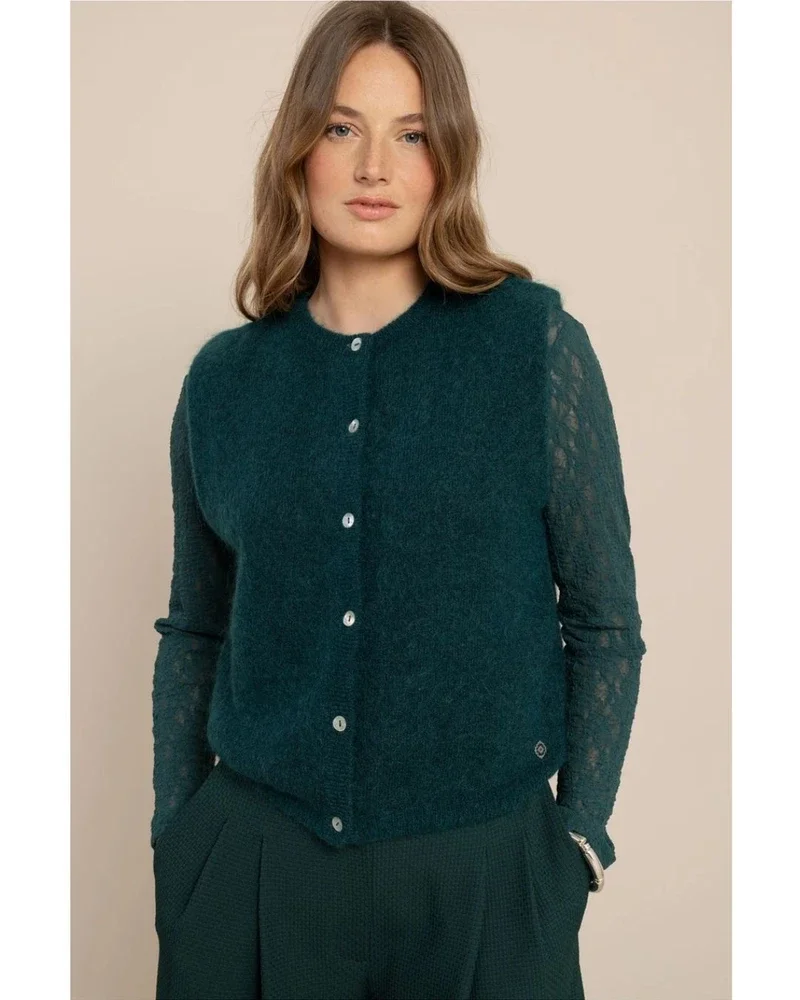 Bibi sls cardigan Groen Bibi sls cardigan Groen