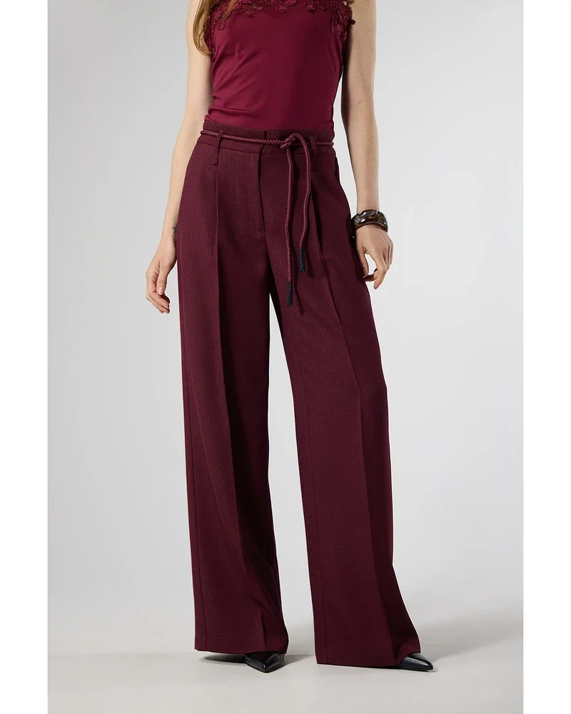 Rosan Pantalon Bordeaux Rosan Pantalon Bordeaux