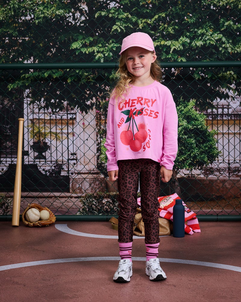 Loes Longsleeve Cherry Roze Loes Longsleeve Cherry Roze