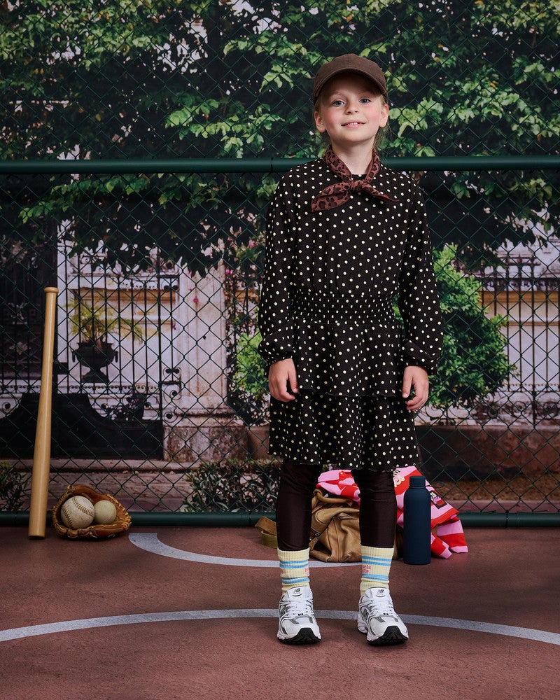 Frieda Dress Polka Bruin 1 Frieda Dress Polka Bruin 1