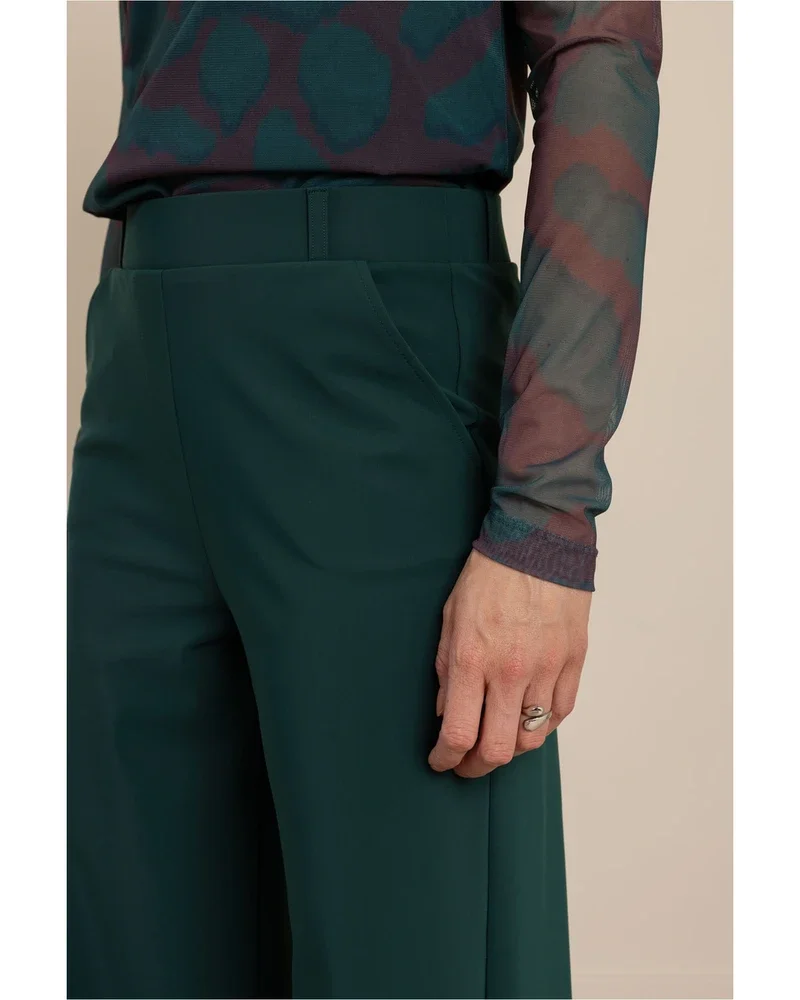 Lexie bonded trousers 14204 Groen Lexie bonded trousers 14204 Groen