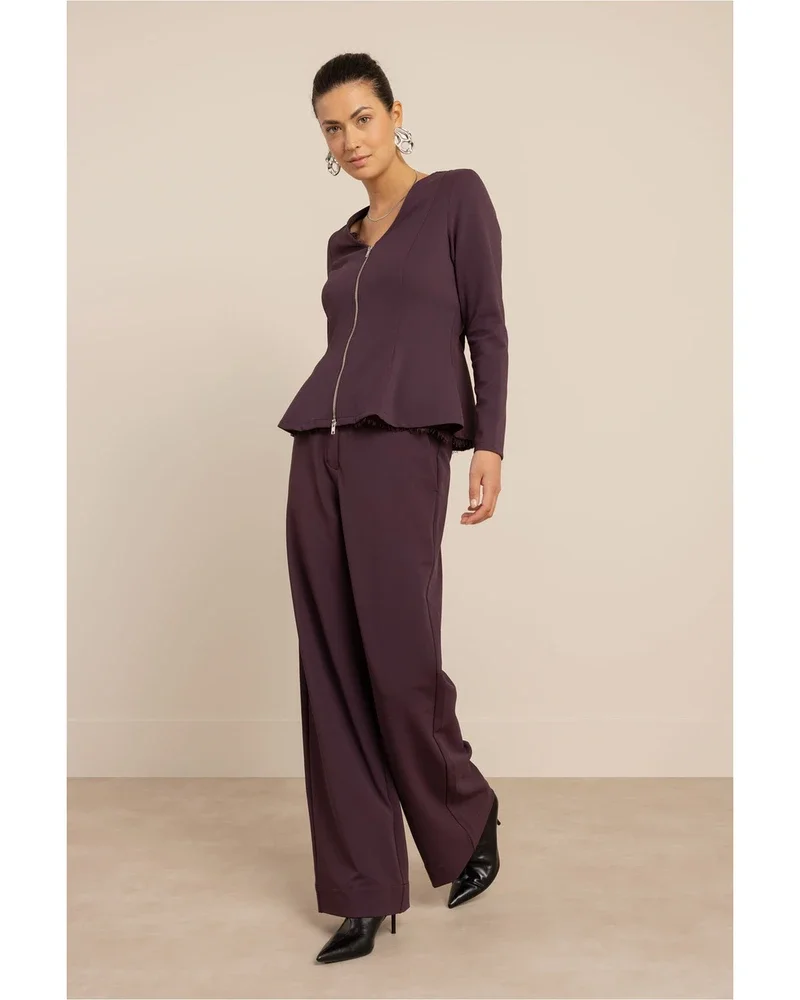 Luz twill trousers Paars Luz twill trousers Paars