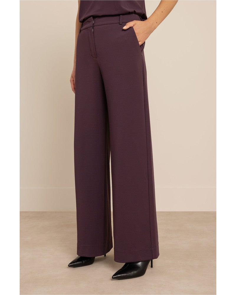 Luz twill trousers Paars Luz twill trousers Paars
