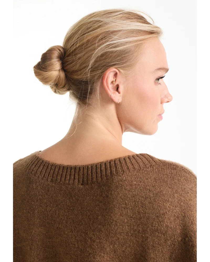 DACOTA TRUI sk 163 round short batwing sleeve Camel DACOTA TRUI sk 163 round short batwing sleeve Camel