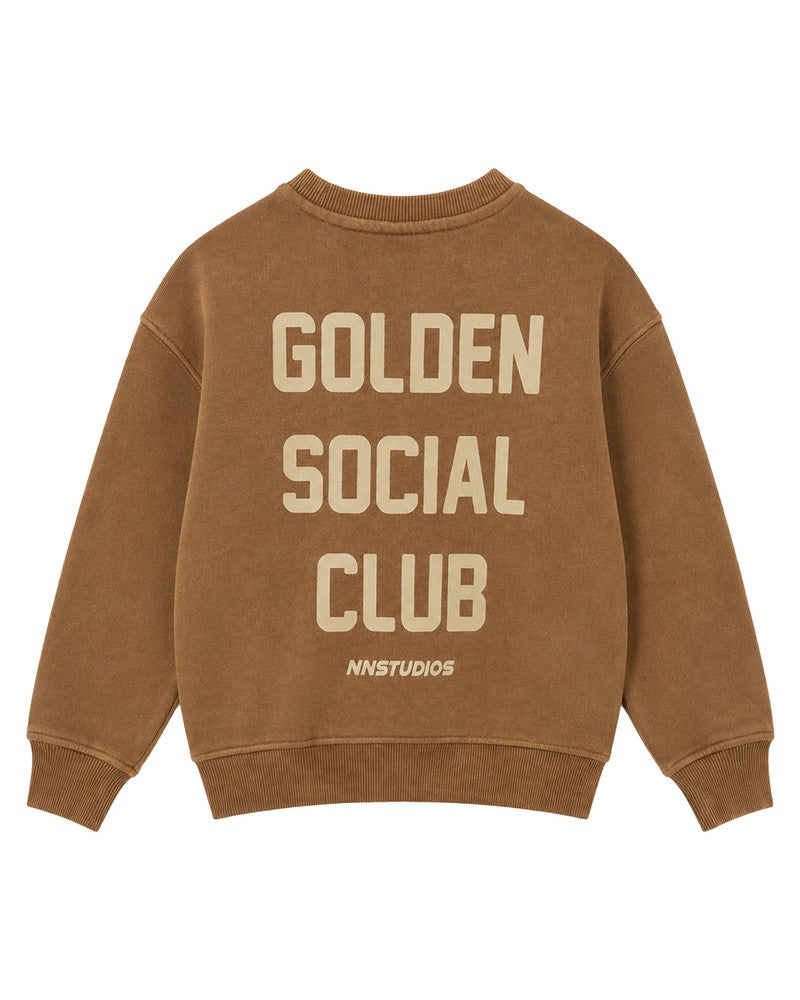 Ades Oversized Sweatshirt Camel Ades Oversized Sweatshirt Camel