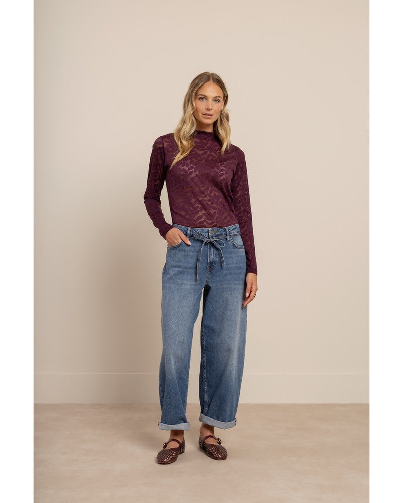 Reagan lace top 91546 Bordeaux Reagan lace top 91546 Bordeaux