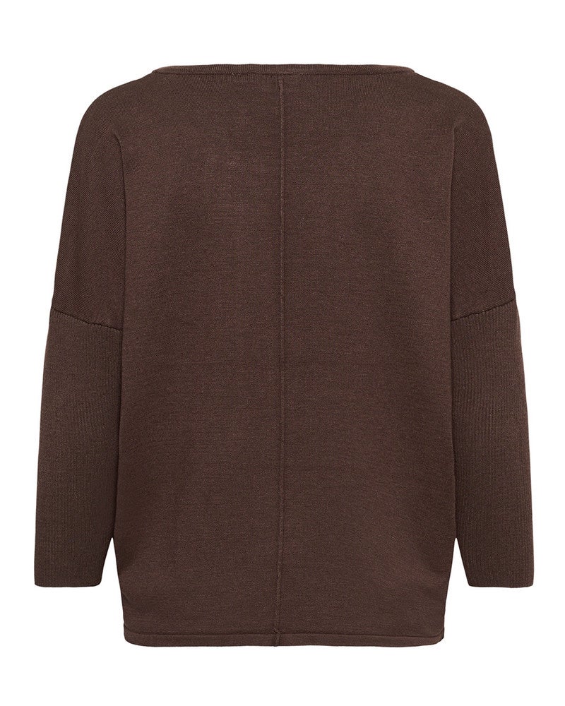 MilaSZ R-Neck Pullover A2561 Bruin 1 MilaSZ R-Neck Pullover A2561 Bruin 1