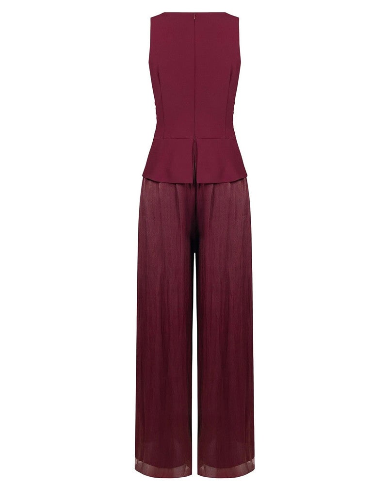 CFC0020458002 Jumpsuit Bordeaux CFC0020458002 Jumpsuit Bordeaux