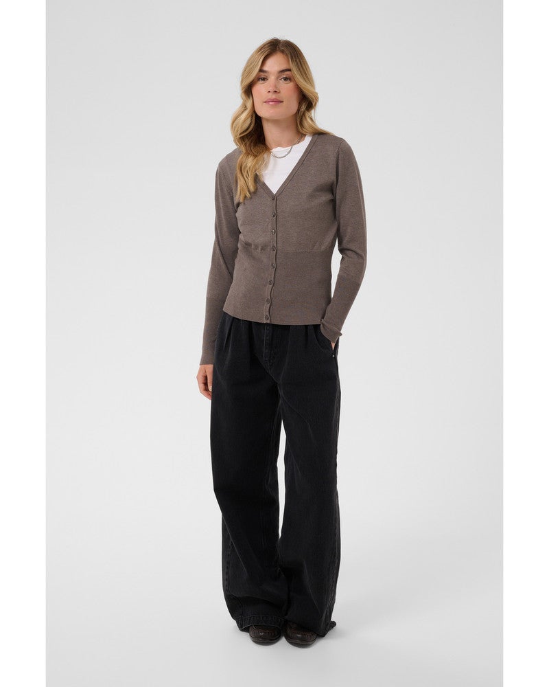 MilaSZ Slim Cardigan Bruin 2 MilaSZ Slim Cardigan Bruin 2