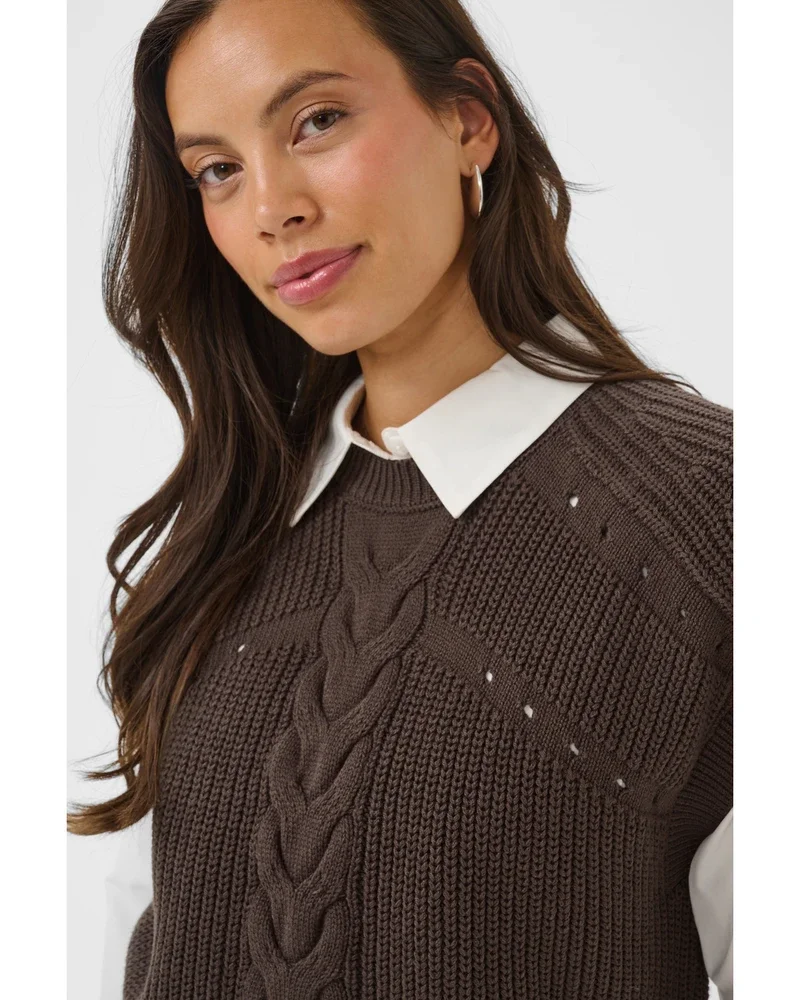 TruneSZ Vest Bruin 1 TruneSZ Vest Bruin 1