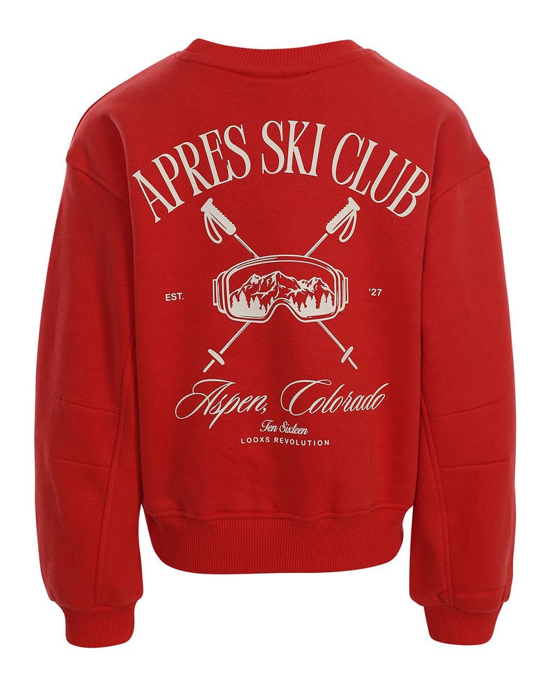 10sixteen Sweater Skiclub Rood 10sixteen Sweater Skiclub Rood