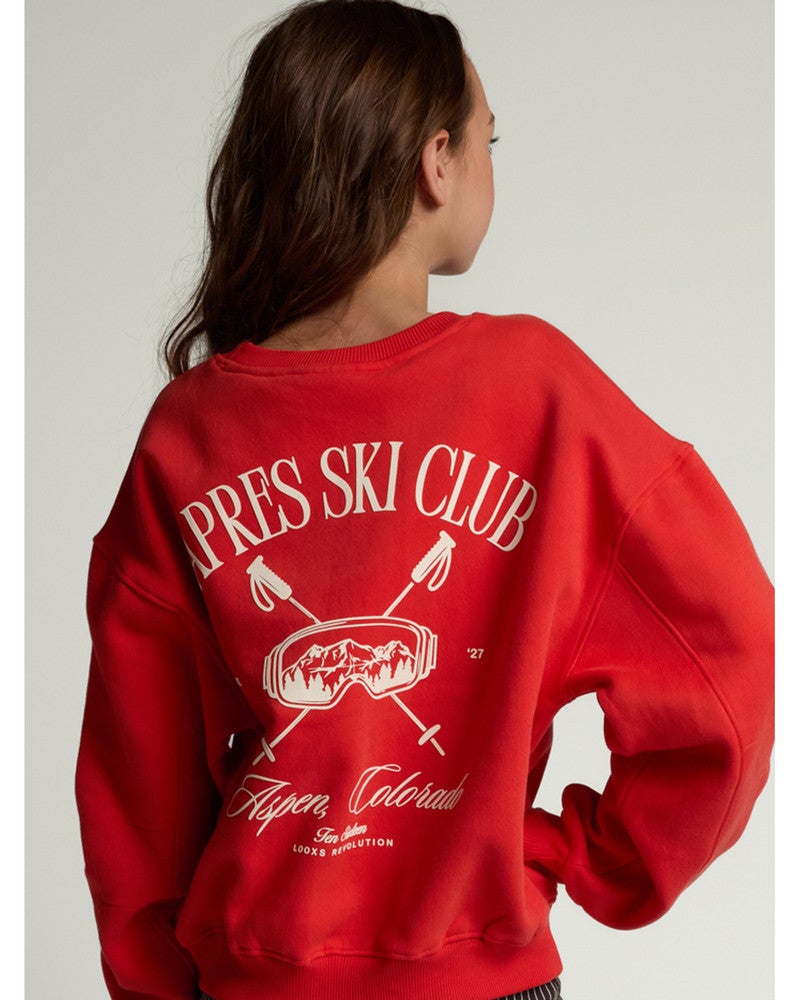 10sixteen Sweater Skiclub Rood 10sixteen Sweater Skiclub Rood