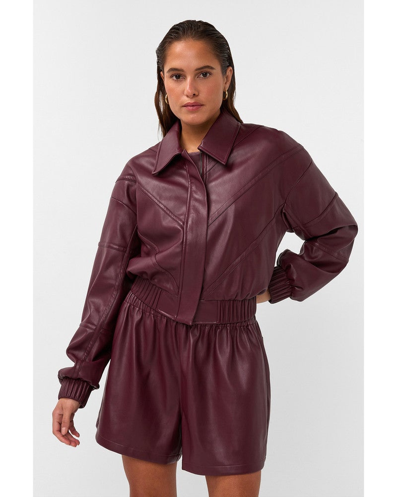 Riven Jacket Bordeaux Riven Jacket Bordeaux