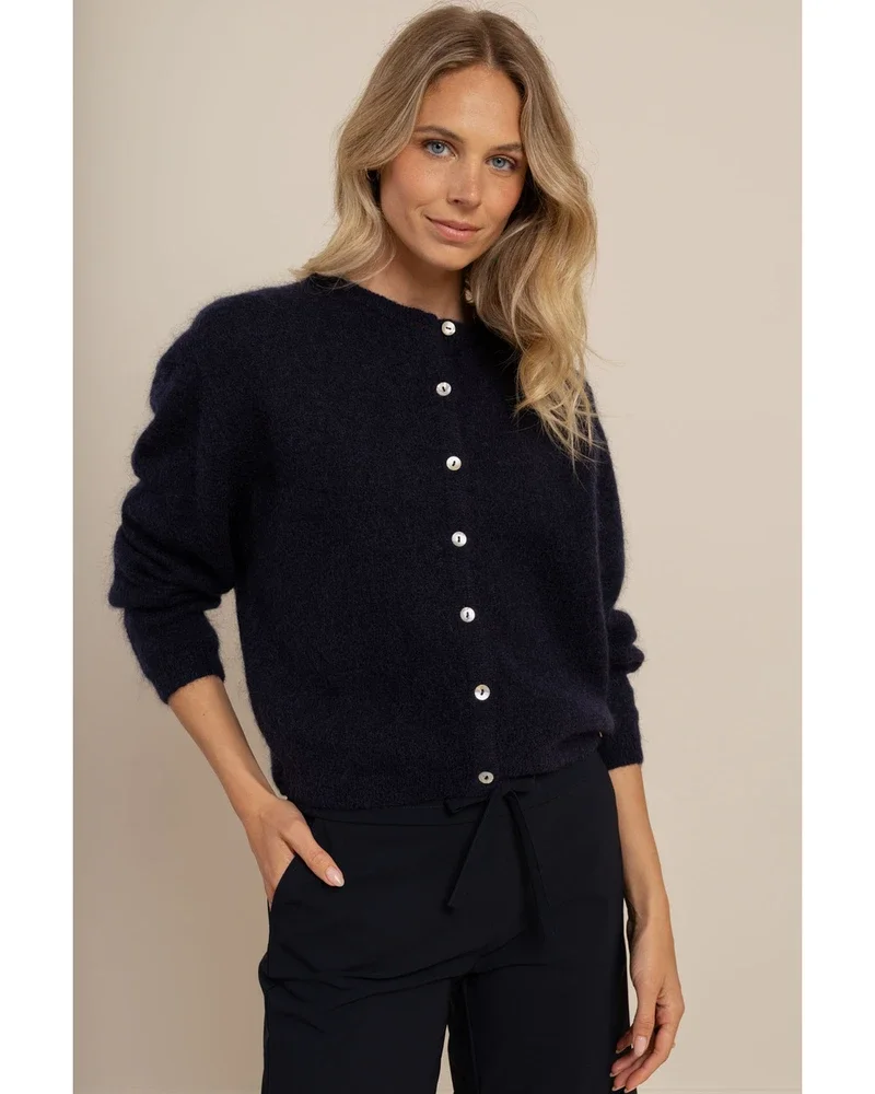 Bibi cardigan Donker Blauw Bibi cardigan Donker Blauw