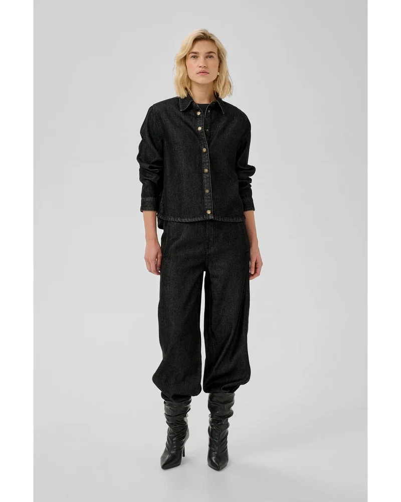MWMalle 181 Short Shirt Zwart 1 MWMalle 181 Short Shirt Zwart 1