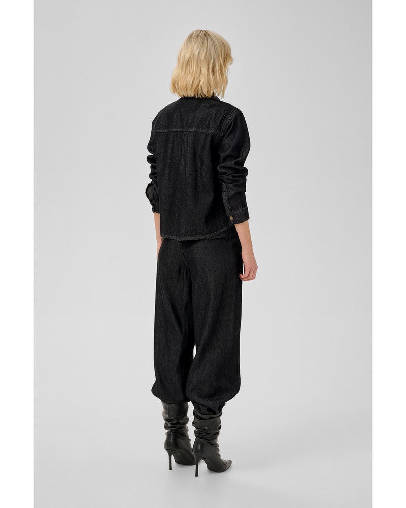 MWMalle 181 Short Shirt Zwart 1 MWMalle 181 Short Shirt Zwart 1