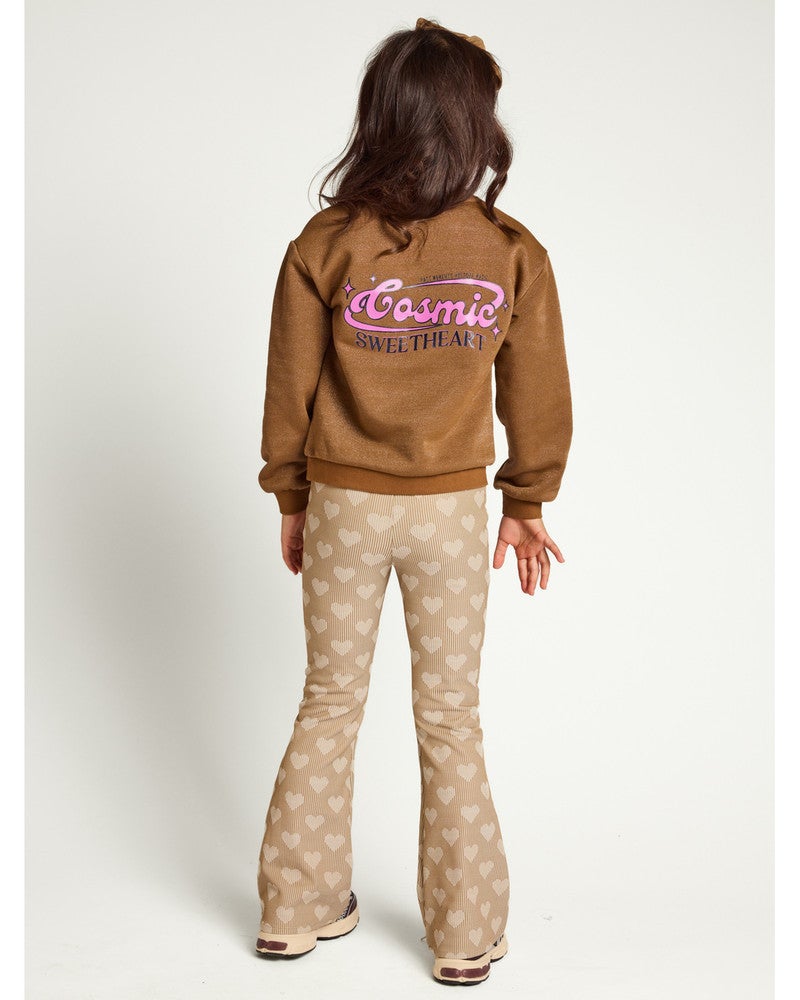 Little lurex sweater backprint Bruin 1 Little lurex sweater backprint Bruin 1