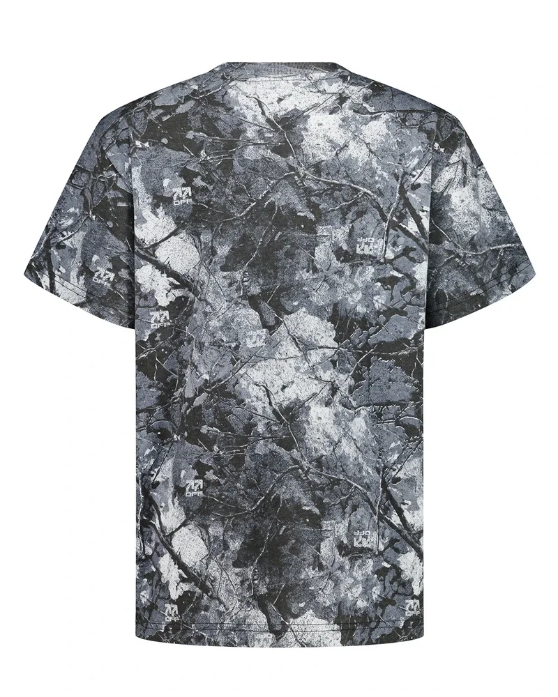 CAMO PRINTED S/S TEE Zwart 1 CAMO PRINTED S/S TEE Zwart 1