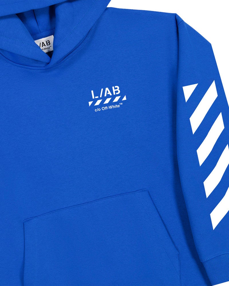 DIAG HOODIE Blauw DIAG HOODIE Blauw