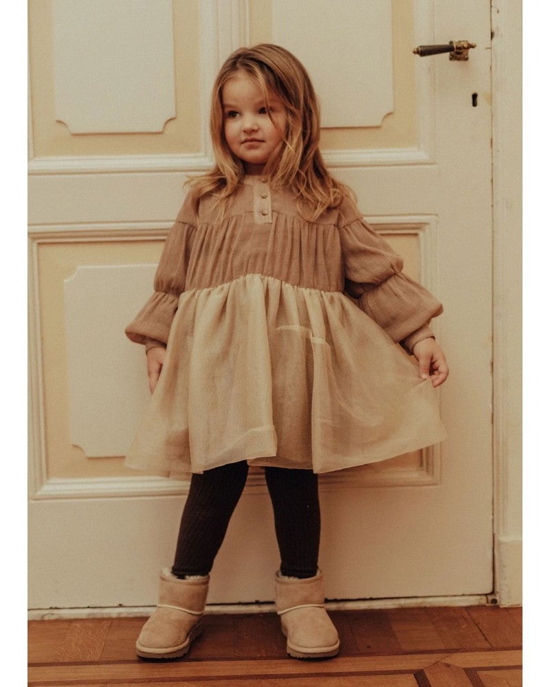 Julia Dress x Leslie Keijzer Beige Julia Dress x Leslie Keijzer Beige