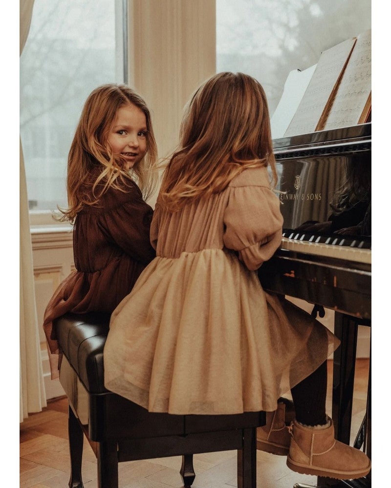 Julia Dress x Leslie Keijzer Beige Julia Dress x Leslie Keijzer Beige