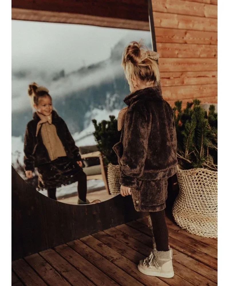 Isabeau Fur Jacket Bruin 2 Isabeau Fur Jacket Bruin 2
