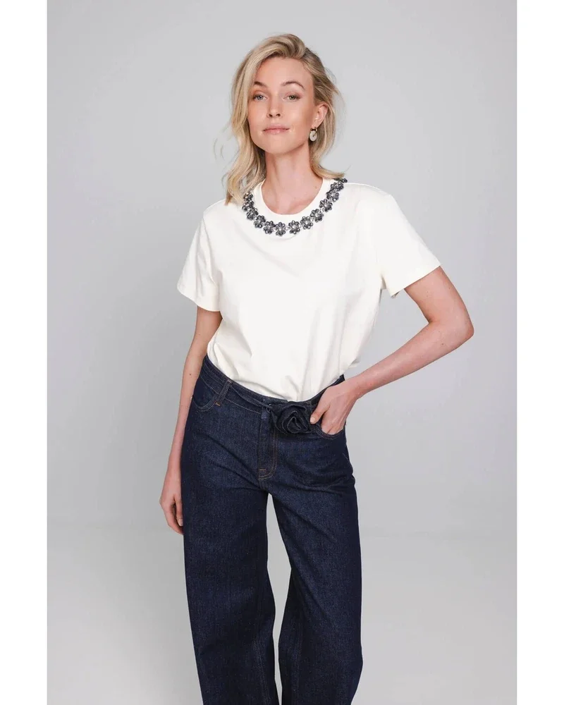 Mirella T-Shirt Wit 1 Mirella T-Shirt Wit 1