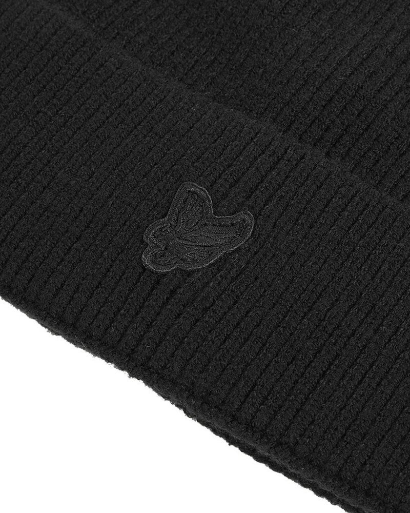 Tonal Eagle Beanie Zwart 1 Tonal Eagle Beanie Zwart 1