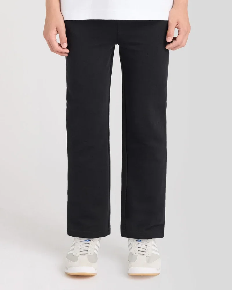 Straight Leg Joggers Zwart 1 Straight Leg Joggers Zwart 1