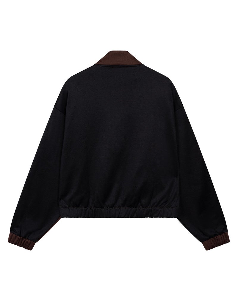 Ladies Knitted Piping Training Sweat Jacket Bruin 1 Ladies Knitted Piping Training Sweat Jacket Bruin 1