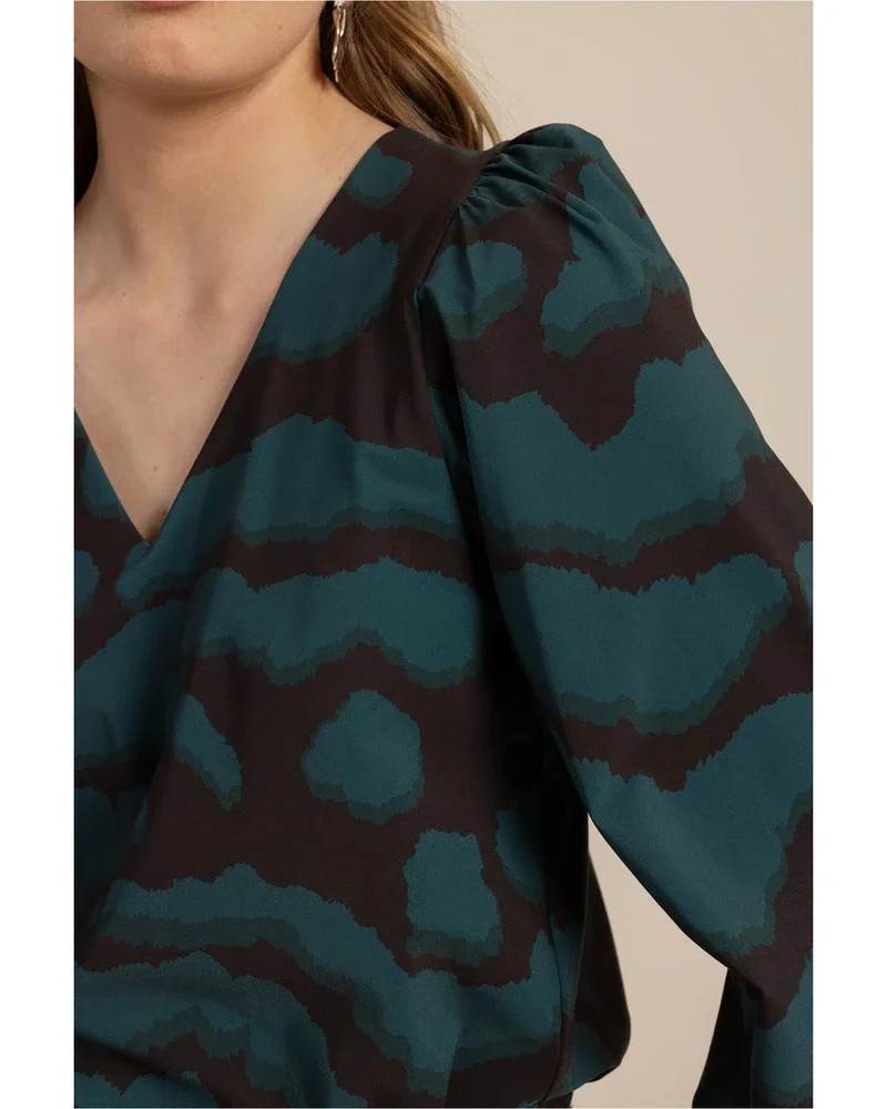 Les blurred top Groen Les blurred top Groen