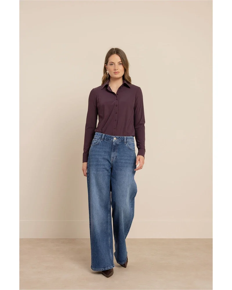 Poppy blouse Paars Poppy blouse Paars