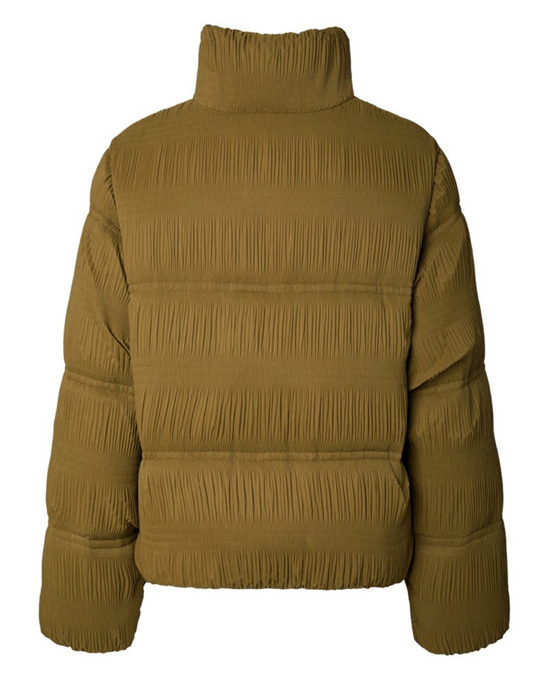 YASRUSHIA PADDED SHORT JACKET Groen YASRUSHIA PADDED SHORT JACKET Groen