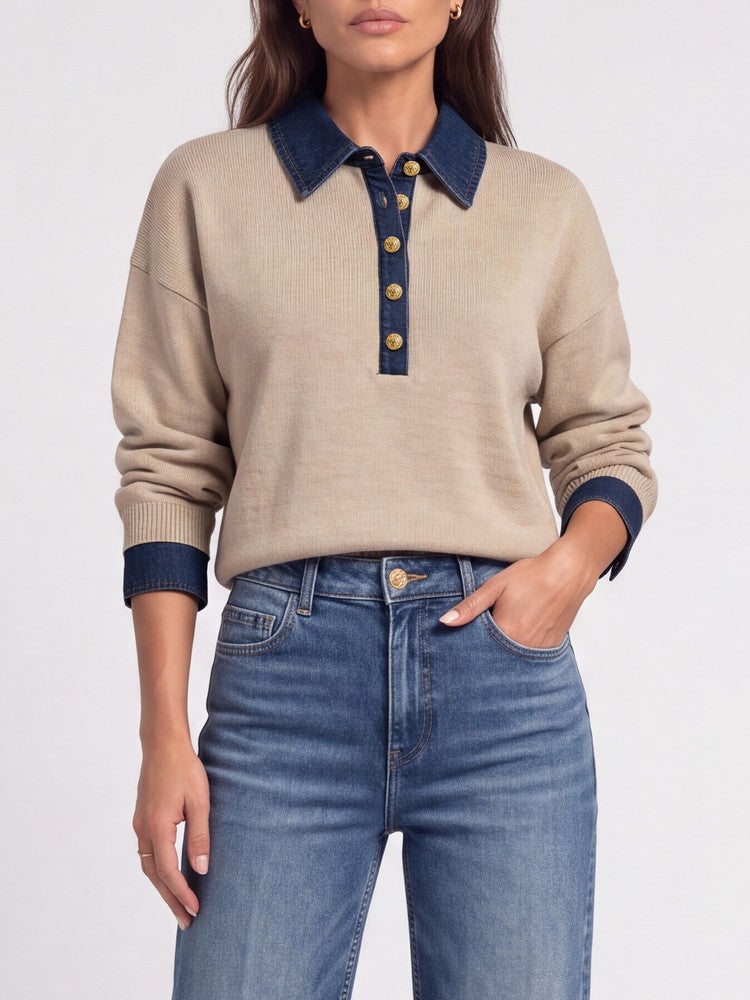 Poety Sweater Camel Poety Sweater Camel