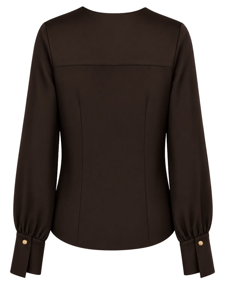 Aivy Blouse Bruin 1 Aivy Blouse Bruin 1