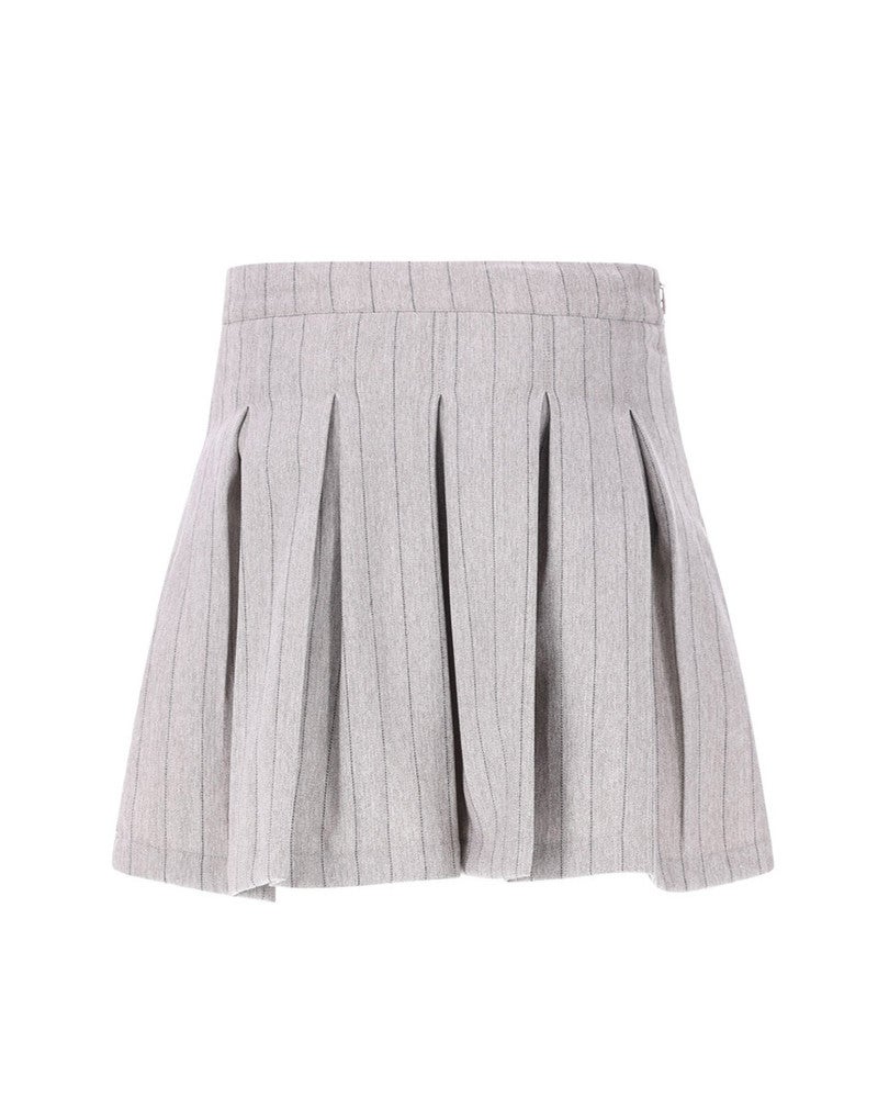 Emmy College Skirt Grijs Emmy College Skirt Grijs