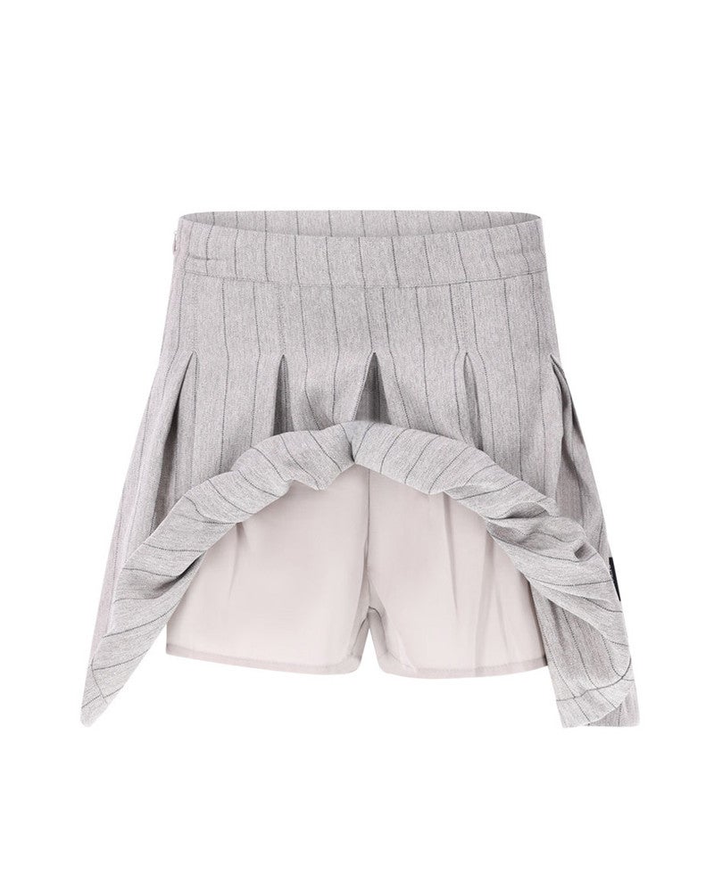 Emmy College Skirt Grijs Emmy College Skirt Grijs