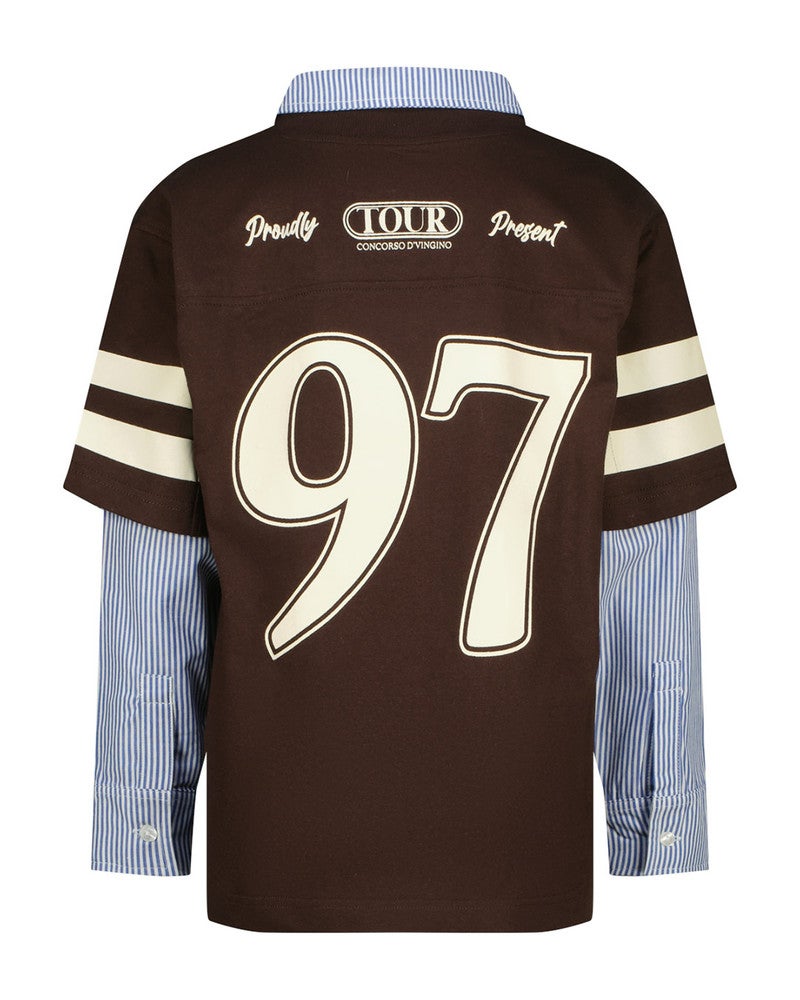 Hast 2 in 1 shirt Bruin 1 Hast 2 in 1 shirt Bruin 1