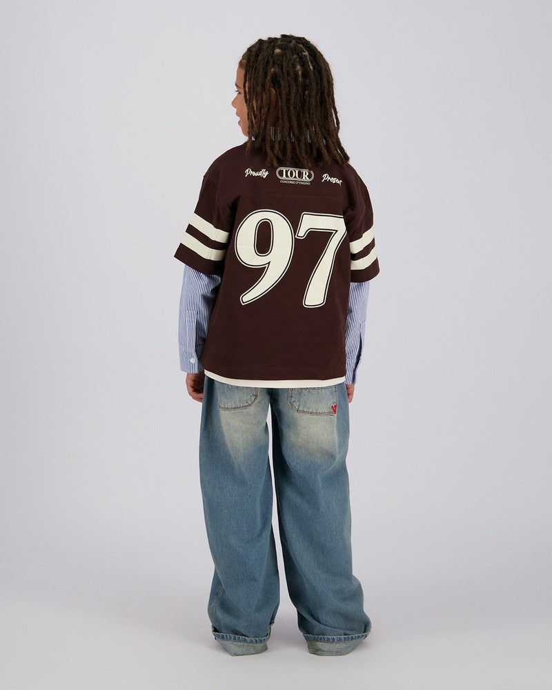 Hast 2 in 1 shirt Bruin 1 Hast 2 in 1 shirt Bruin 1