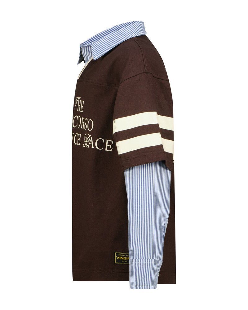 Hast 2 in 1 shirt Bruin 1 Hast 2 in 1 shirt Bruin 1