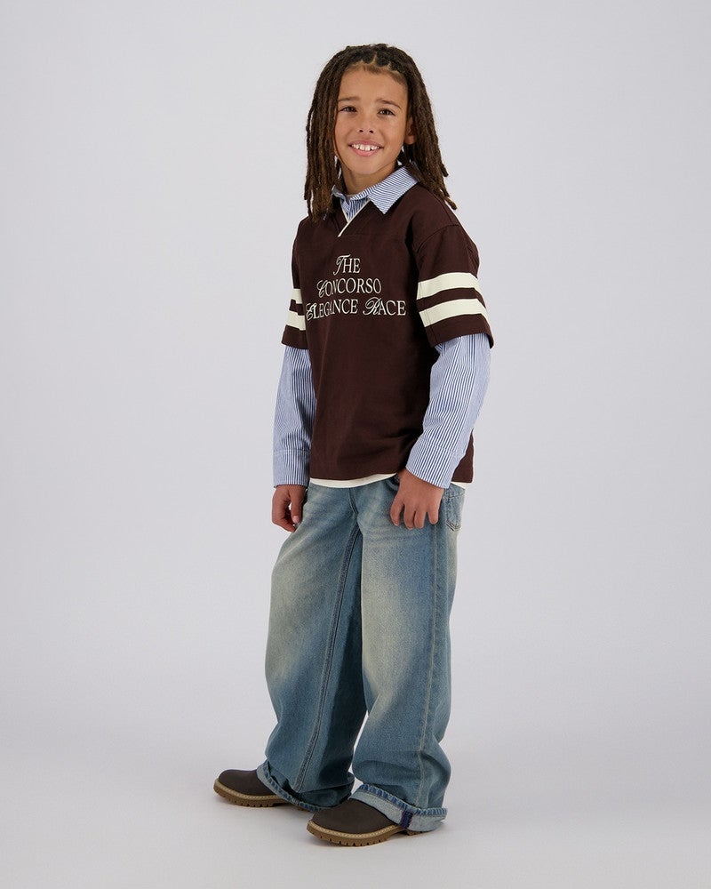 Hast 2 in 1 shirt Bruin 1 Hast 2 in 1 shirt Bruin 1