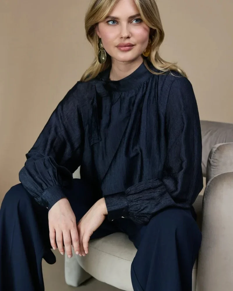 Blakely Blouse Blauw Blakely Blouse Blauw