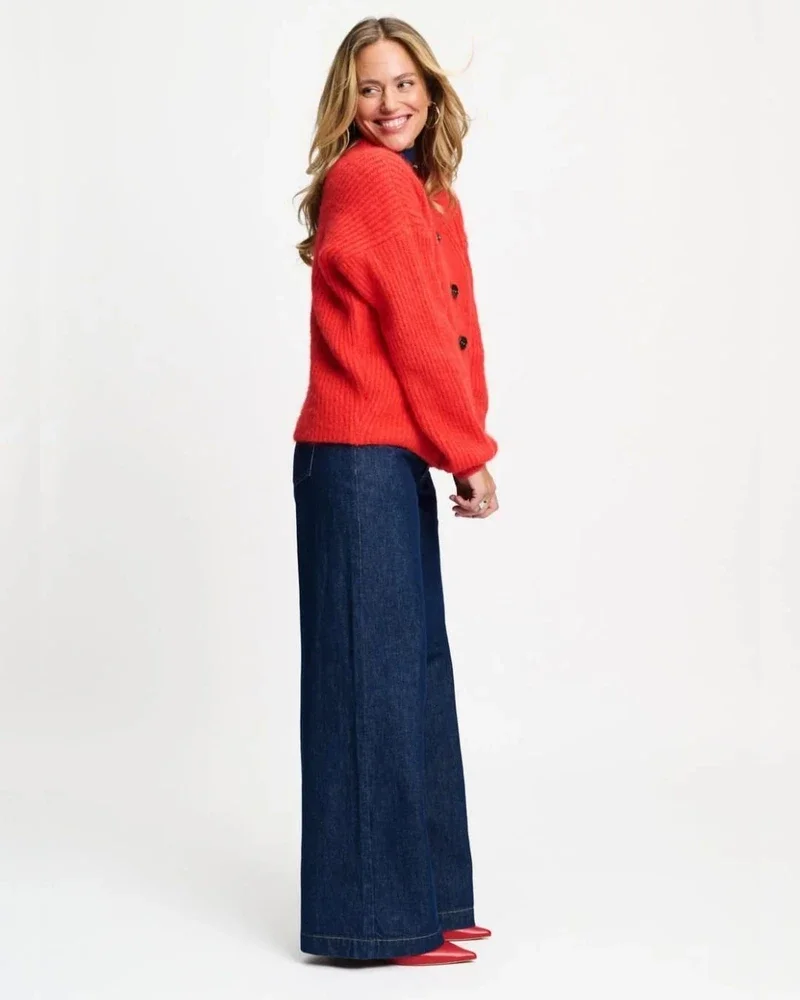 CARDIGAN - Meryl Rouge Rood CARDIGAN - Meryl Rouge Rood