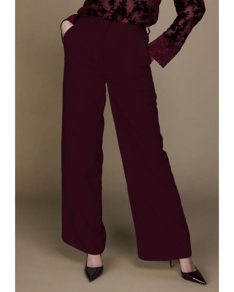 Lolani Trouser Bordeaux Lolani Trouser Bordeaux