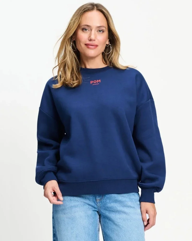 SWEATER - Sophie Big Applause Blauw SWEATER - Sophie Big Applause Blauw