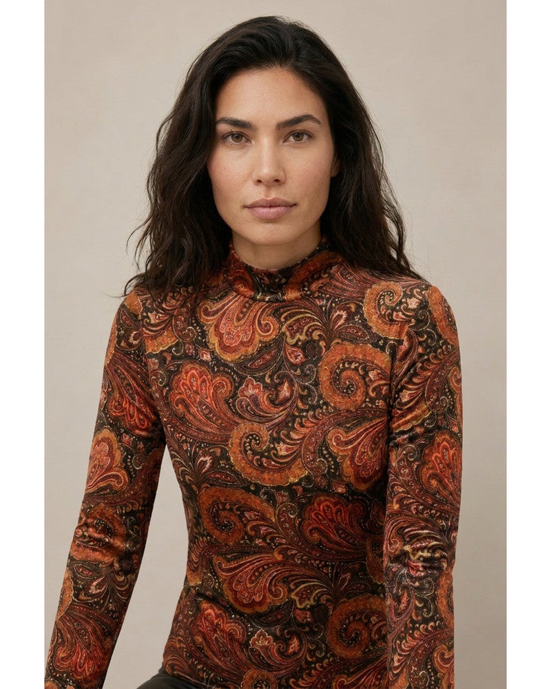 Col Print Paisley Bruin 3 Col Print Paisley Bruin 3