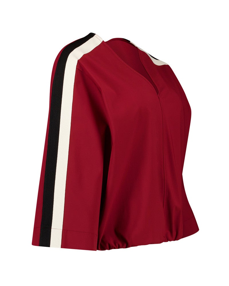 Carly tape top Rood Carly tape top Rood