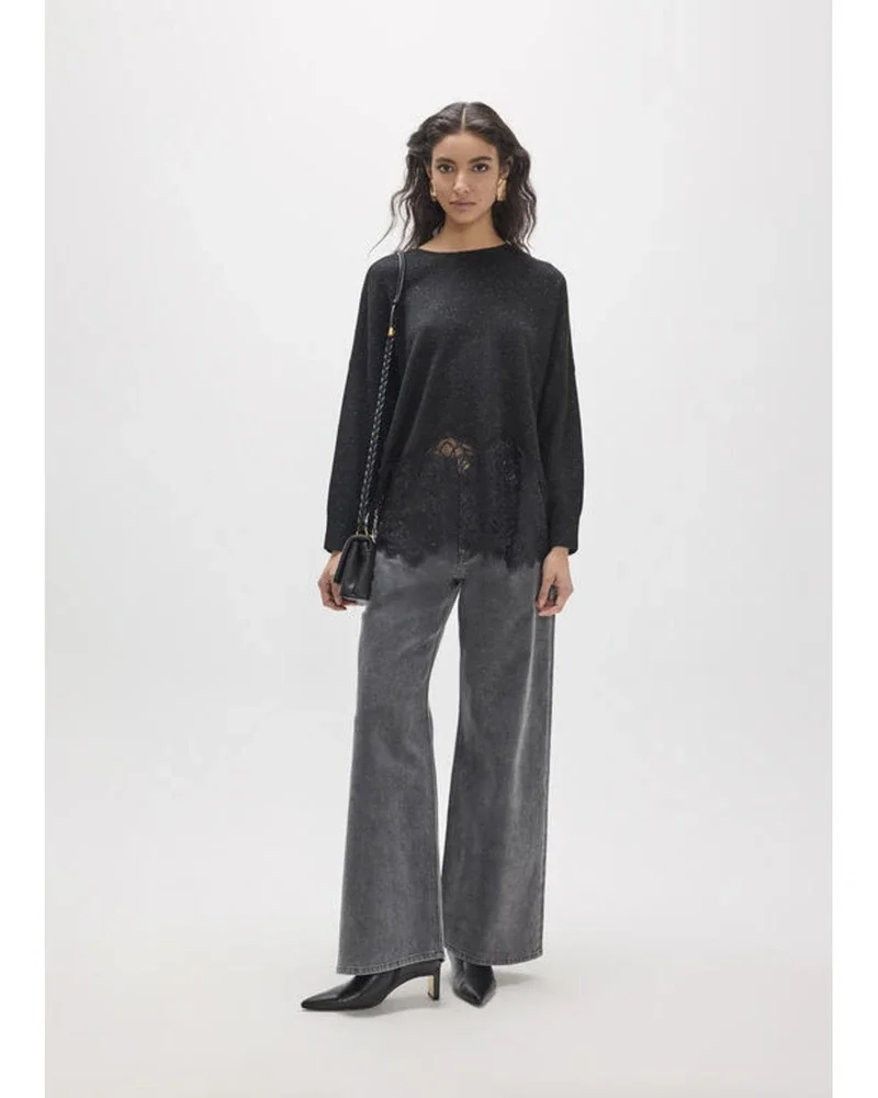 Oversized Top Zwart 1 Oversized Top Zwart 1