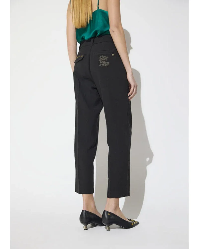 Pantalon Met Studs Zwart 1 Pantalon Met Studs Zwart 1